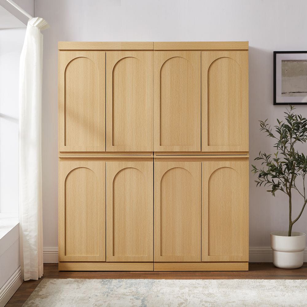 Crosley Furniture - Marco 2-Piece Kitchen Pantry Storage Cabinet Set - 2 Pantries - KF33075AH view 7
