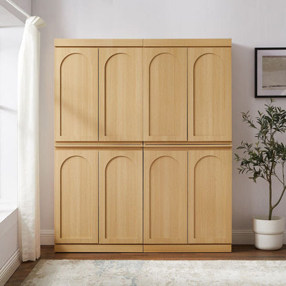 Crosley Furniture - Marco 2-Piece Kitchen Pantry Storage Cabinet Set - 2 Pantries - KF33075AH view 7