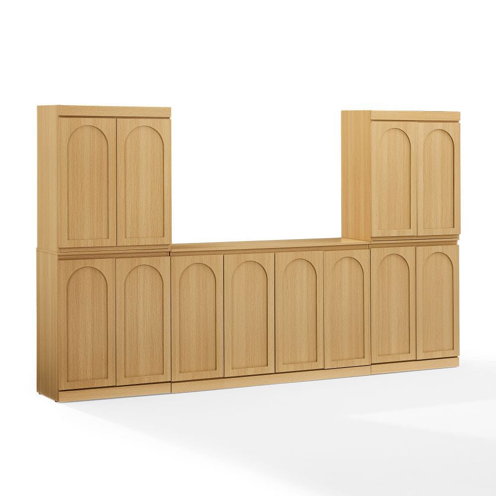 Crosley Furniture - Marco 3-Piece Entertainment Center - Sideboard & 2 Pantries - KF33018AH view 1
