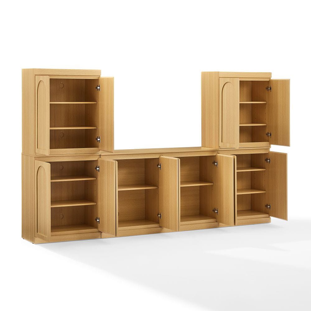 Crosley Furniture - Marco 3-Piece Entertainment Center - Sideboard & 2 Pantries - KF33018AH view 3