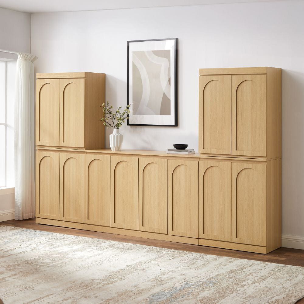 Crosley Furniture - Marco 3-Piece Entertainment Center - Sideboard & 2 Pantries - KF33018AH view 6