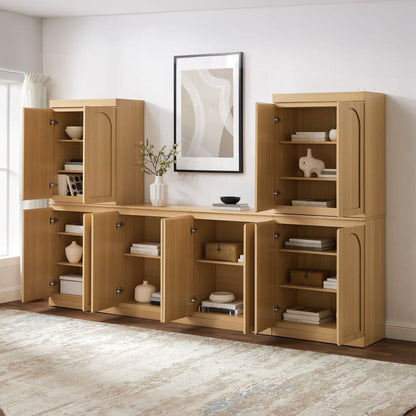 Crosley Furniture - Marco 3-Piece Entertainment Center - Sideboard & 2 Pantries - KF33018AH view 8