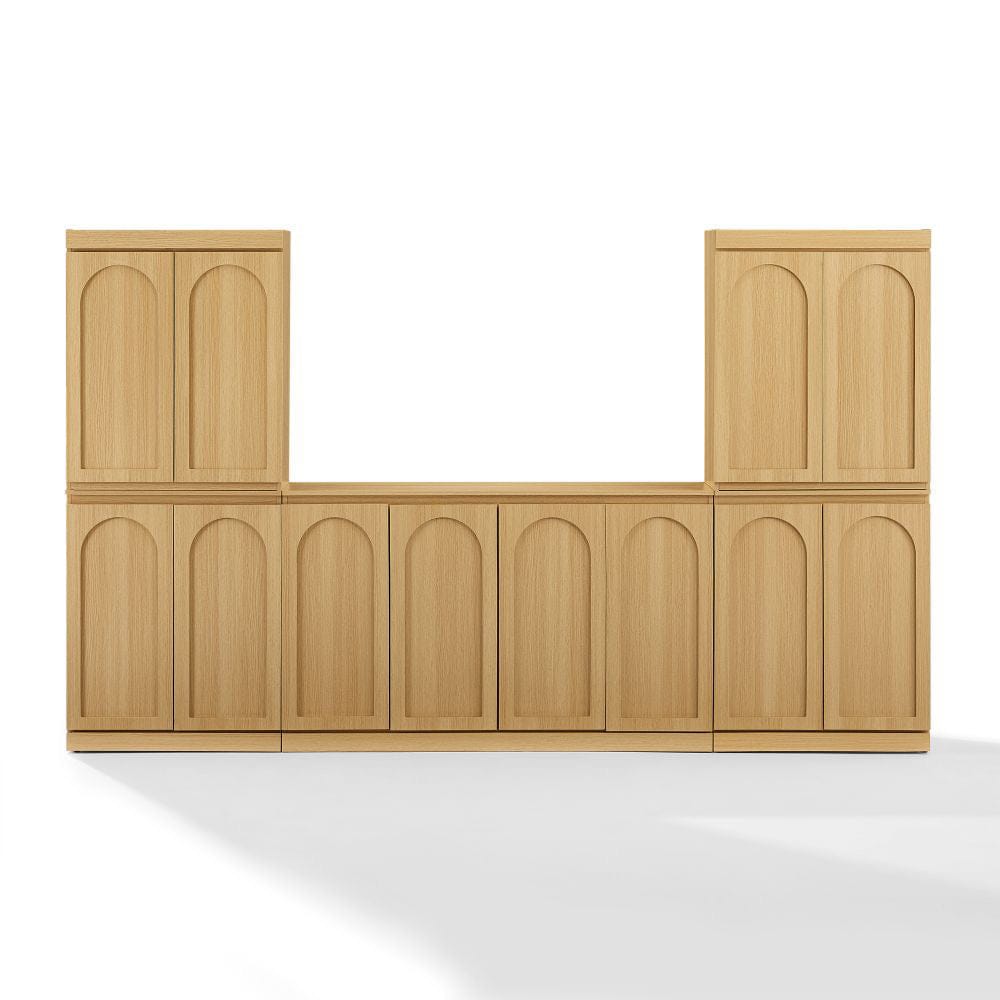 Crosley Furniture - Marco 3-Piece Sideboard And Pantry Set - Sideboard & 2 Pantries - KF33073AH view 2