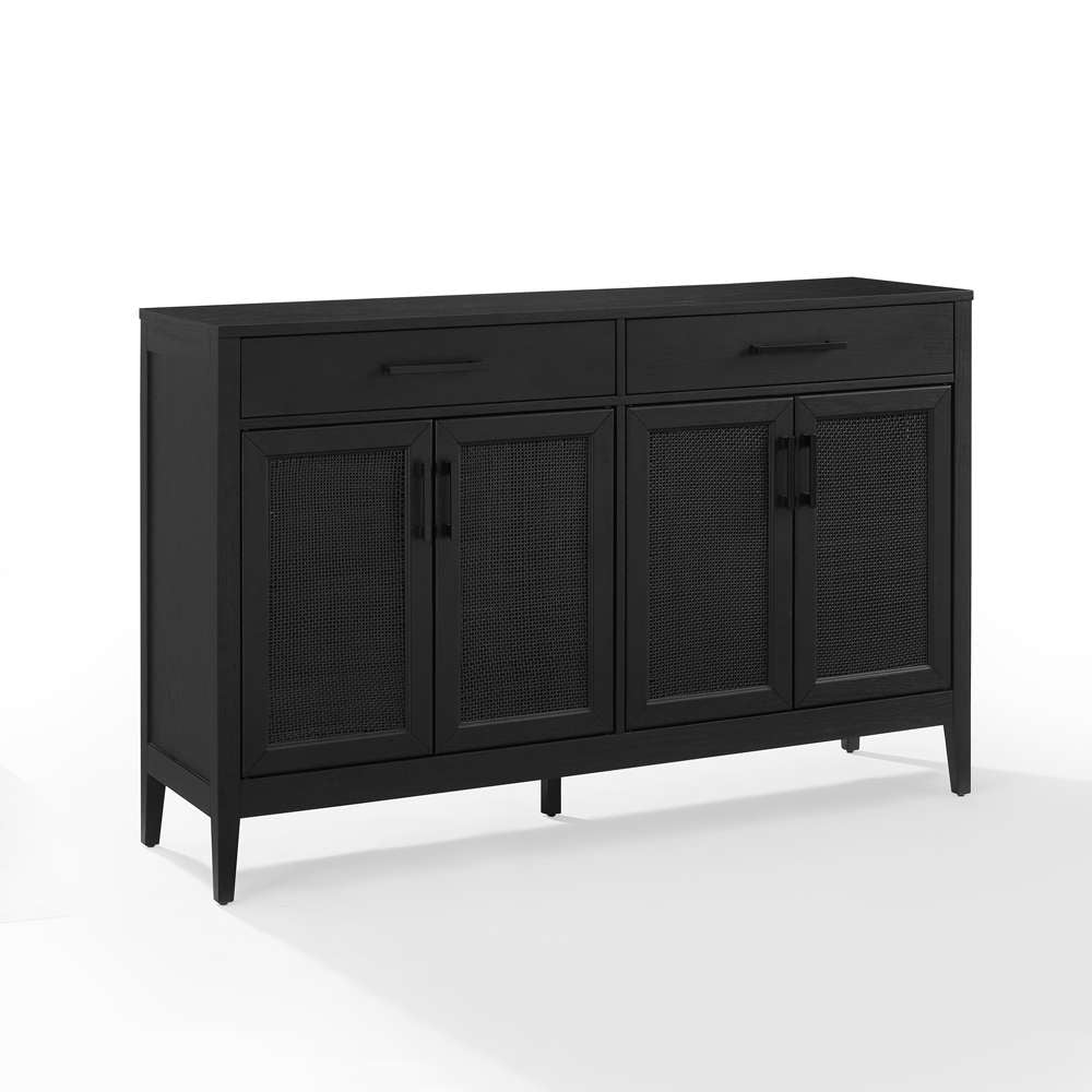Crosley Furniture - Milo Sideboard Black - CF4215-BK veiw 2