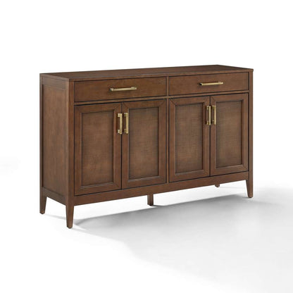 Crosley Furniture - Milo Sideboard Dark Brown - CF4215-BR veiw 1