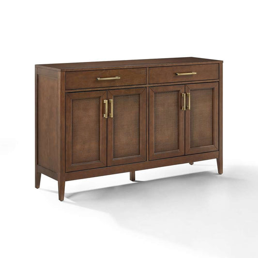 Crosley Furniture - Milo Sideboard Dark Brown - CF4215-BR veiw 1