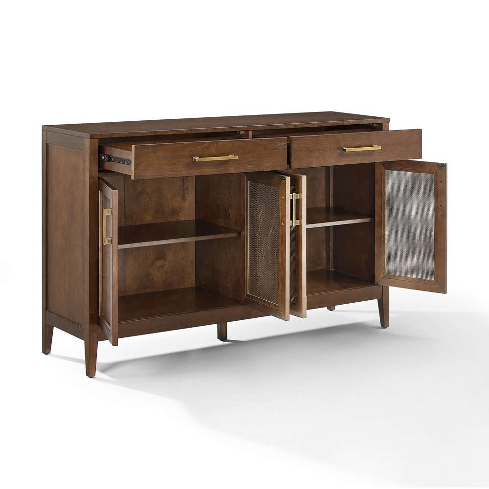 Crosley Furniture - Milo Sideboard Dark Brown - CF4215-BR veiw 8