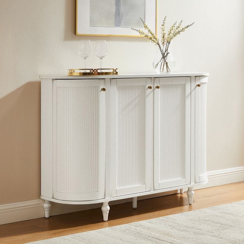Crosley Furniture - Monique Curved Sideboard - CF4236-WH view 7
