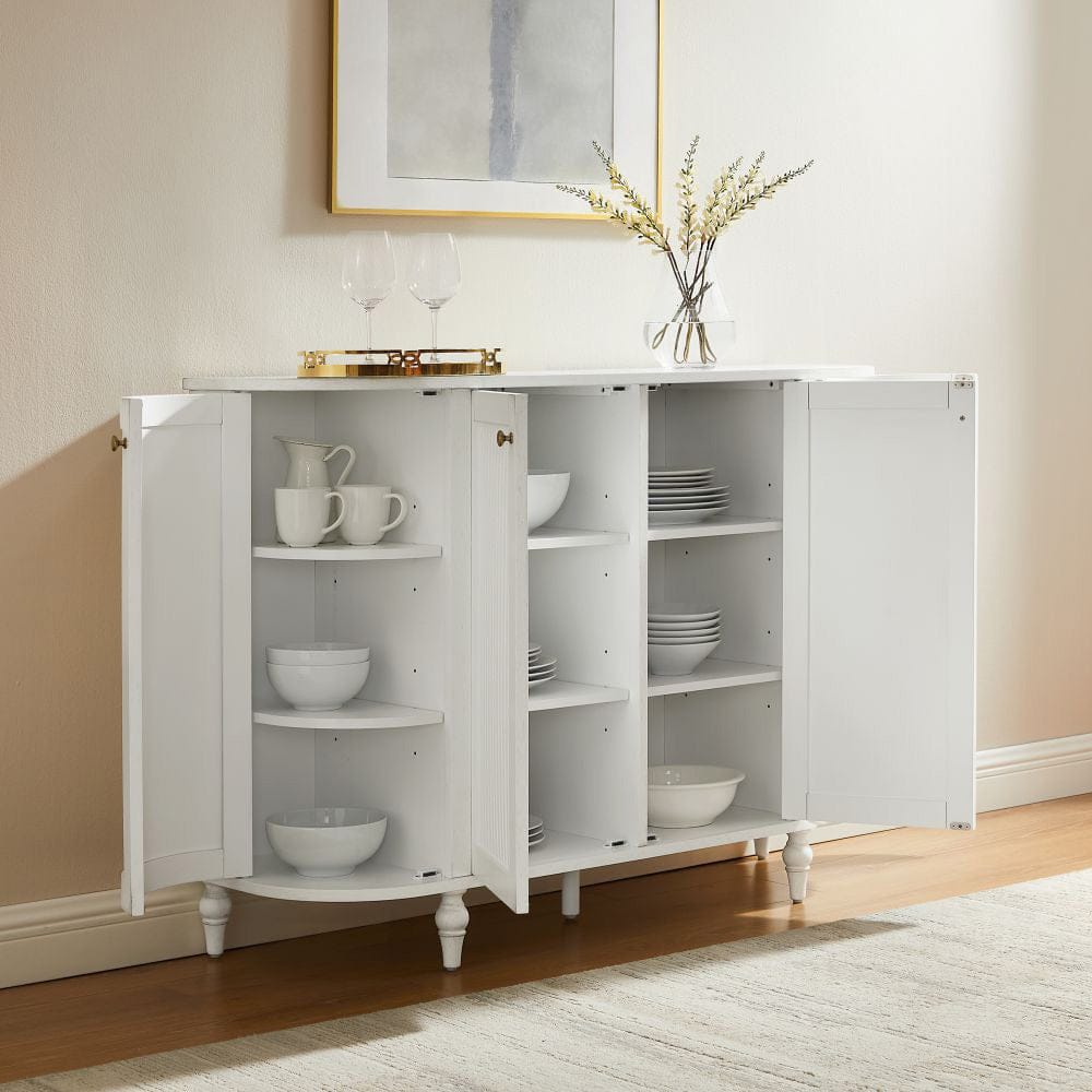 Crosley Furniture - Monique Curved Sideboard - CF4236-WH view 9