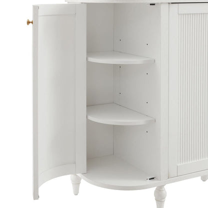 Crosley Furniture - Monique Curved Sideboard - CF4236-WH view 2