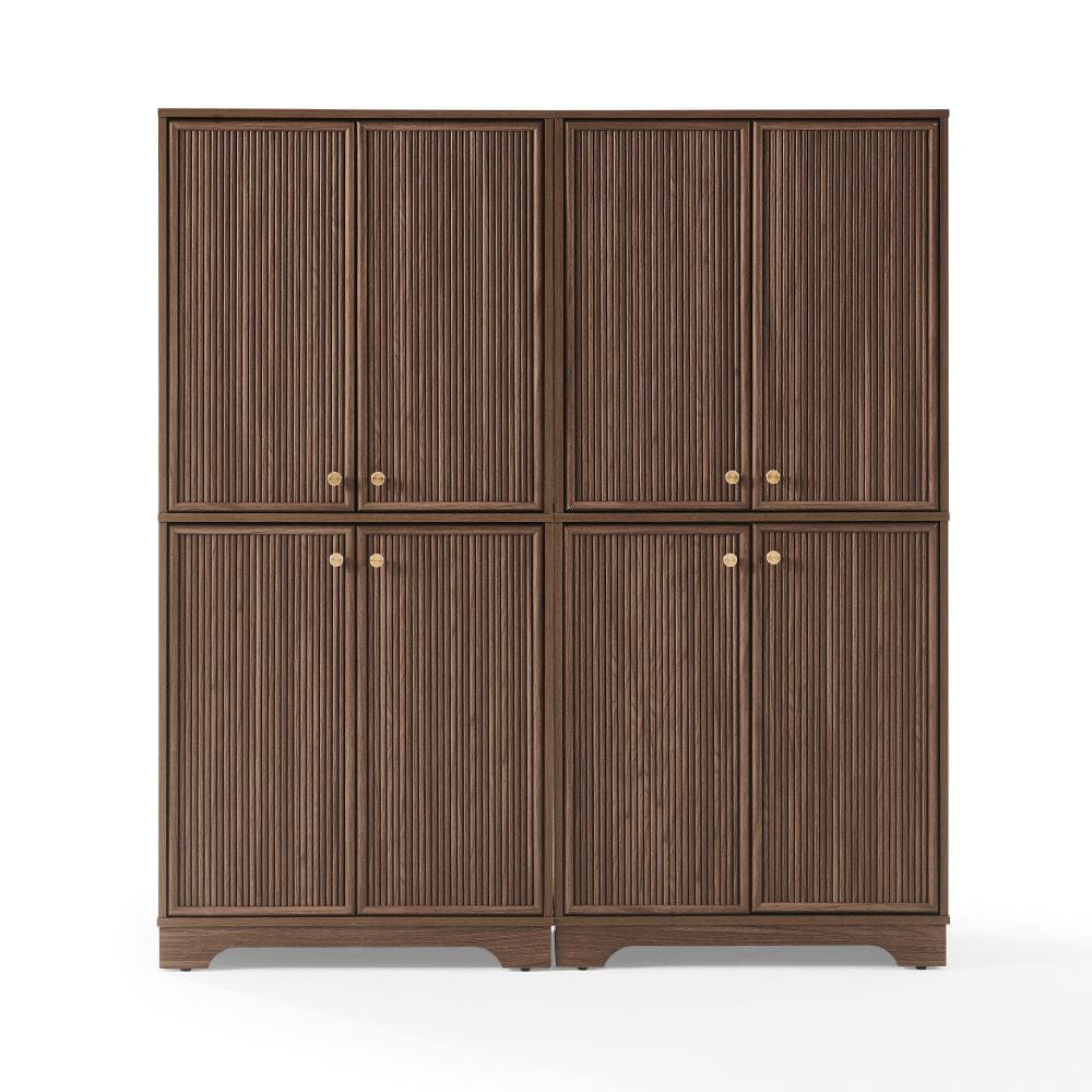 Crosley Furniture - Naomi 2-Piece Kitchen Storage Pantry Set - 2 Pantries - KF33083WA view 2
