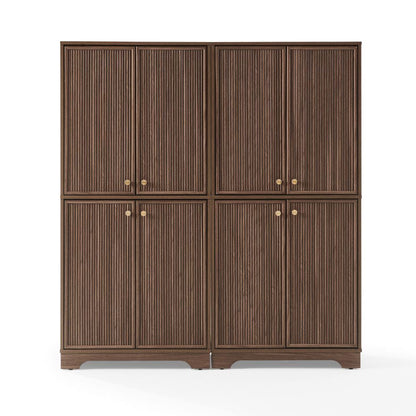 Crosley Furniture - Naomi 2-Piece Kitchen Storage Pantry Set - 2 Pantries - KF33083WA view 2