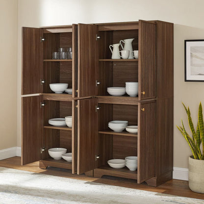 Crosley Furniture - Naomi 2-Piece Kitchen Storage Pantry Set - 2 Pantries - KF33083WA view 8