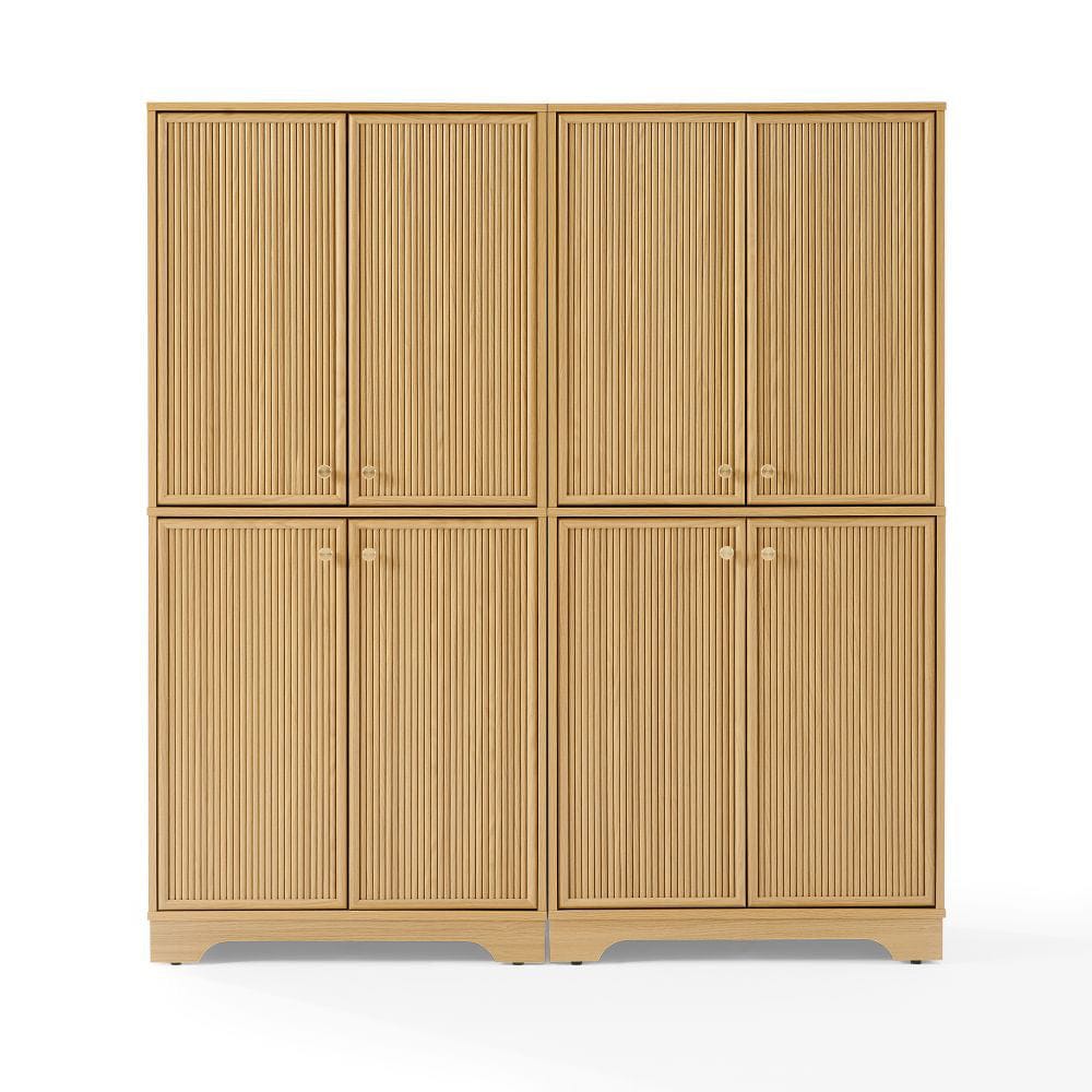 Crosley Furniture - Naomi 2-Piece Kitchen Storage Pantry Set - 2 Pantries - KF33083WO view 2
