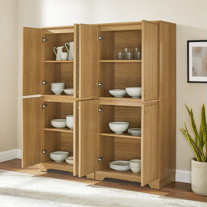 Crosley Furniture - Naomi 2-Piece Kitchen Storage Pantry Set - 2 Pantries - KF33083WO view 8