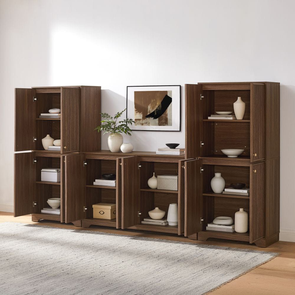 Crosley Furniture - Naomi 3-Piece Entertainment Center - Sideboard & 2 Pantries - KF33084WA view 8