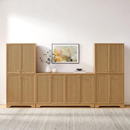 Crosley Furniture - Naomi 3-Piece Entertainment Center - Sideboard & 2 Pantries - KF33084WO view 7