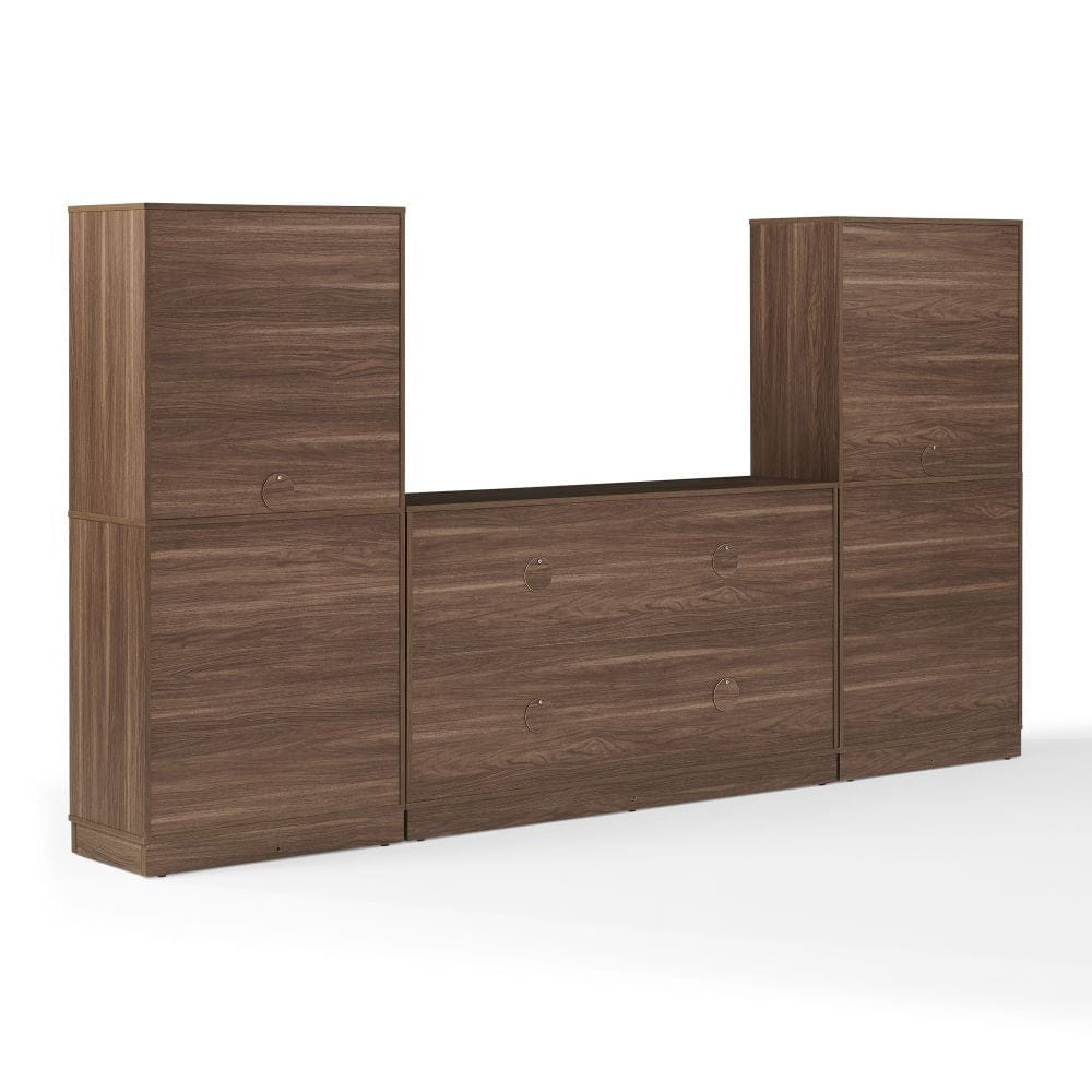 Crosley Furniture - Naomi 3-Piece Sideboard And Pantry Set - Sideboard & 2 Pantries - KF33082WA view 3