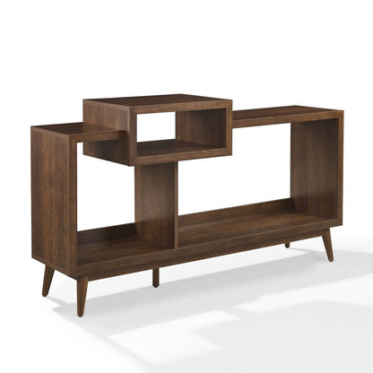 Crosley Furniture - Nashville Large Record Player Stand With Vinyl Storage - CF1166-BR view 1