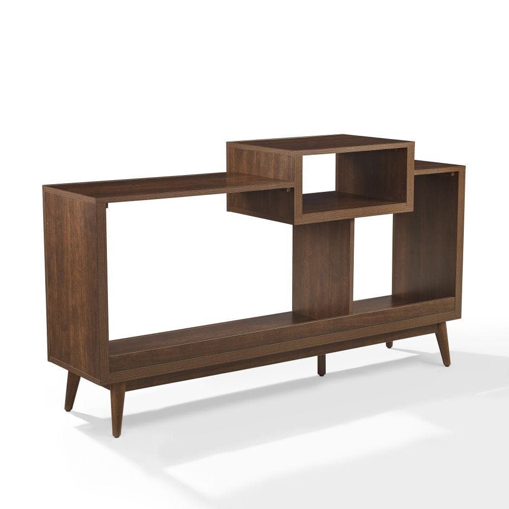 Crosley Furniture - Nashville Large Record Player Stand With Vinyl Storage - CF1166-BR view 3