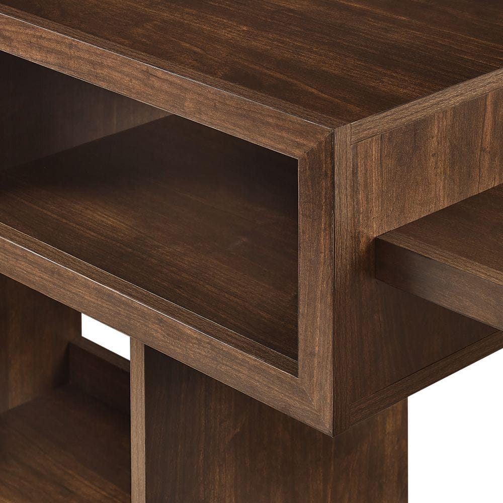 Crosley Furniture - Nashville Large Record Player Stand With Vinyl Storage - CF1166-BR view 6