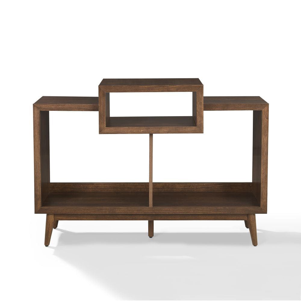 Crosley Furniture - Nashville Medium Record Player Stand With Vinyl Storage - CF1165-BR view 2