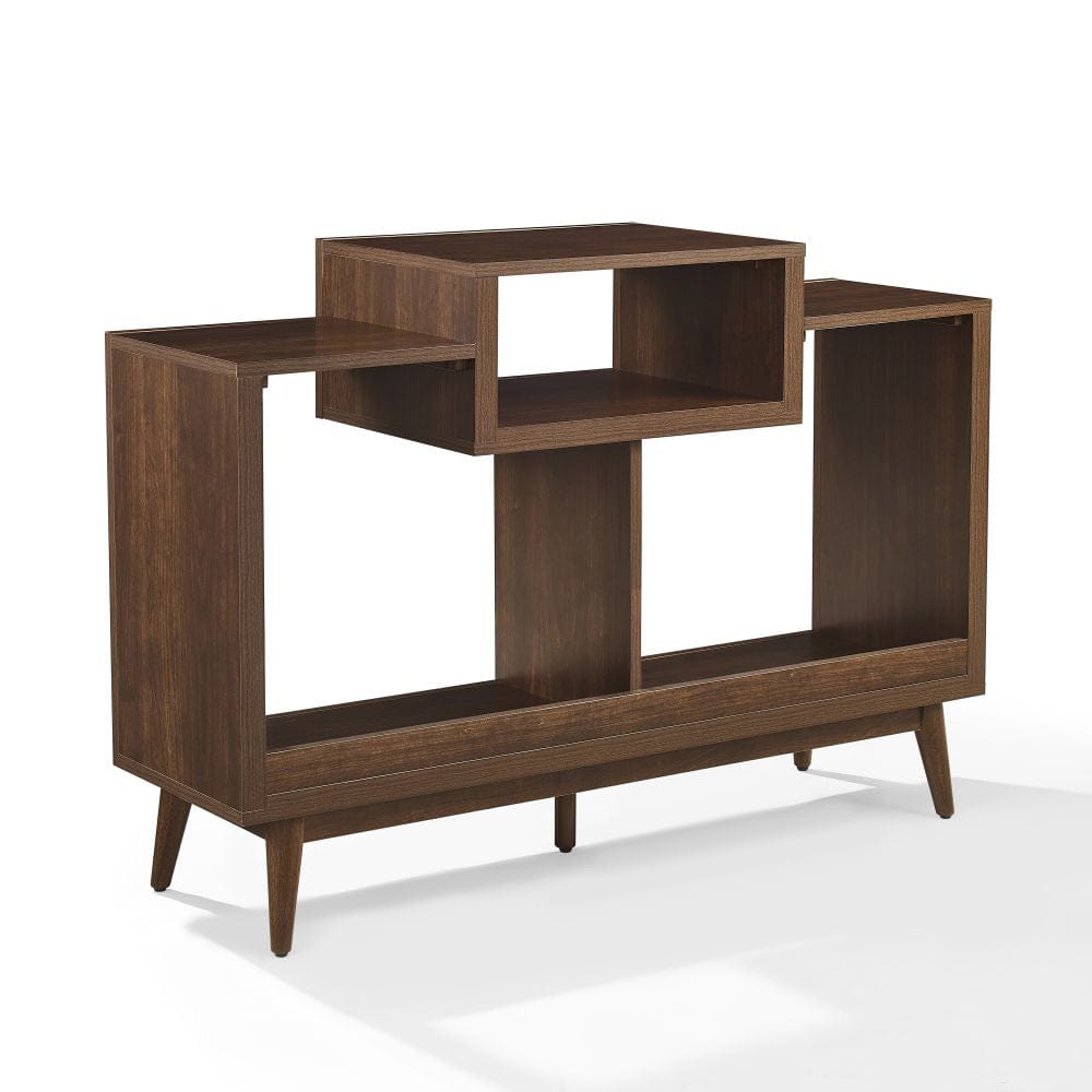Crosley Furniture - Nashville Medium Record Player Stand With Vinyl Storage - CF1165-BR view 3