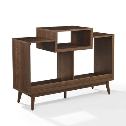 Crosley Furniture - Nashville Medium Record Player Stand With Vinyl Storage - CF1165-BR view 3