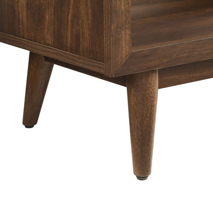 Crosley Furniture - Nashville Medium Record Player Stand With Vinyl Storage - CF1165-BR view 4