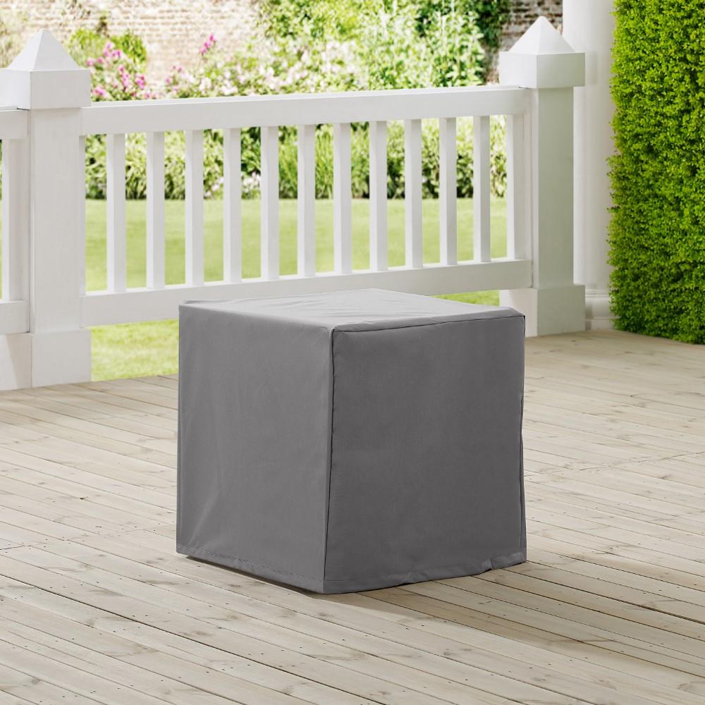 Crosley Furniture - Outdoor End Table Furniture Cover Gray - CO7504-GY veiw 4