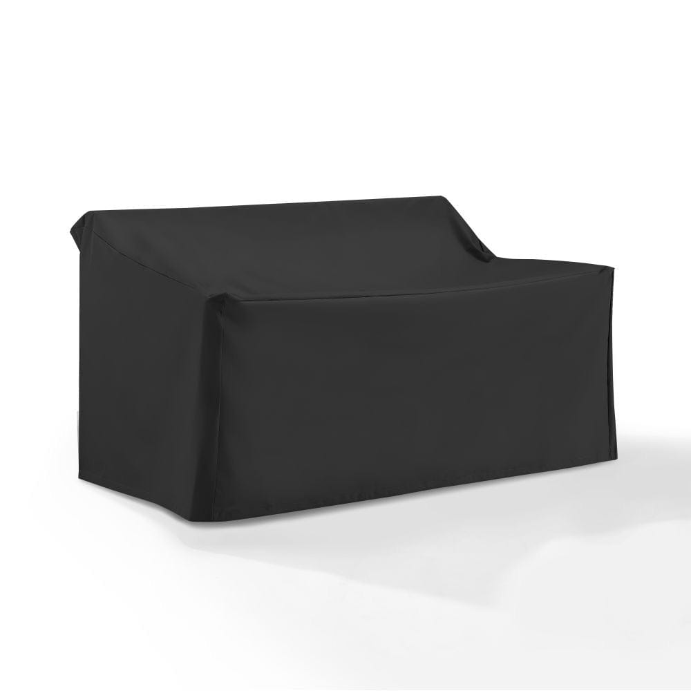 Crosley Furniture - Outdoor Loveseat Furniture Cover - CO7501-BK view 2