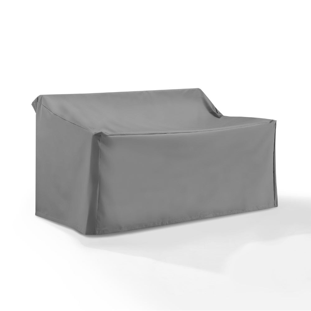 Crosley Furniture - Outdoor Loveseat Furniture Cover Gray - CO7501-GY veiw 2
