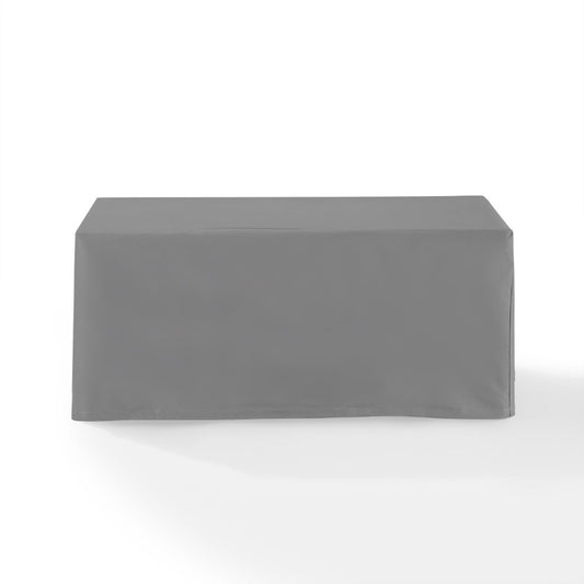 Crosley Furniture - Outdoor Rectangular Table Furniture Cover Gray - CO7502-GY veiw 1