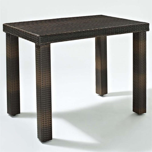 Crosley Furniture - Palm Harbor Outdoor Wicker High Dining Table - CO7203-BR view 1