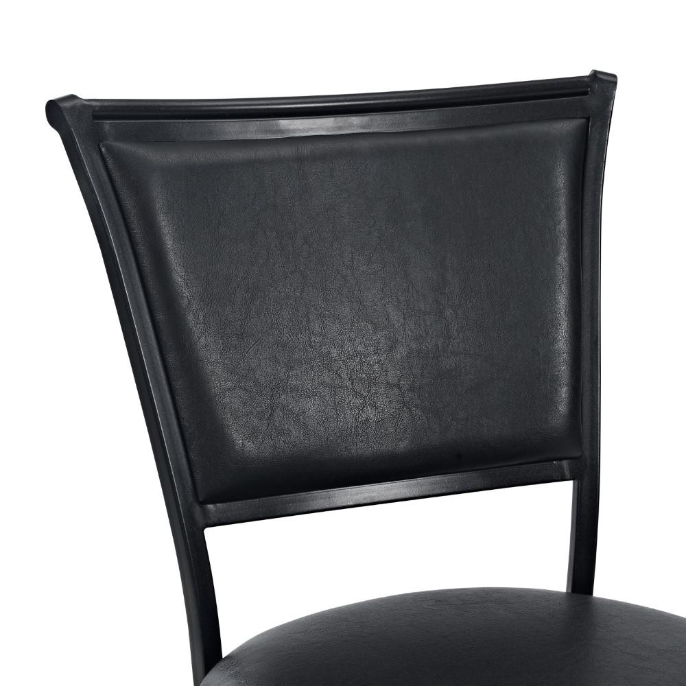 Crosley Furniture - Rachel Bar Stool in Black - CF520030BK-BK veiw 5