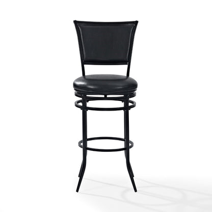 Crosley Furniture - Rachel Bar Stool in Black - CF520030BK-BK veiw 7