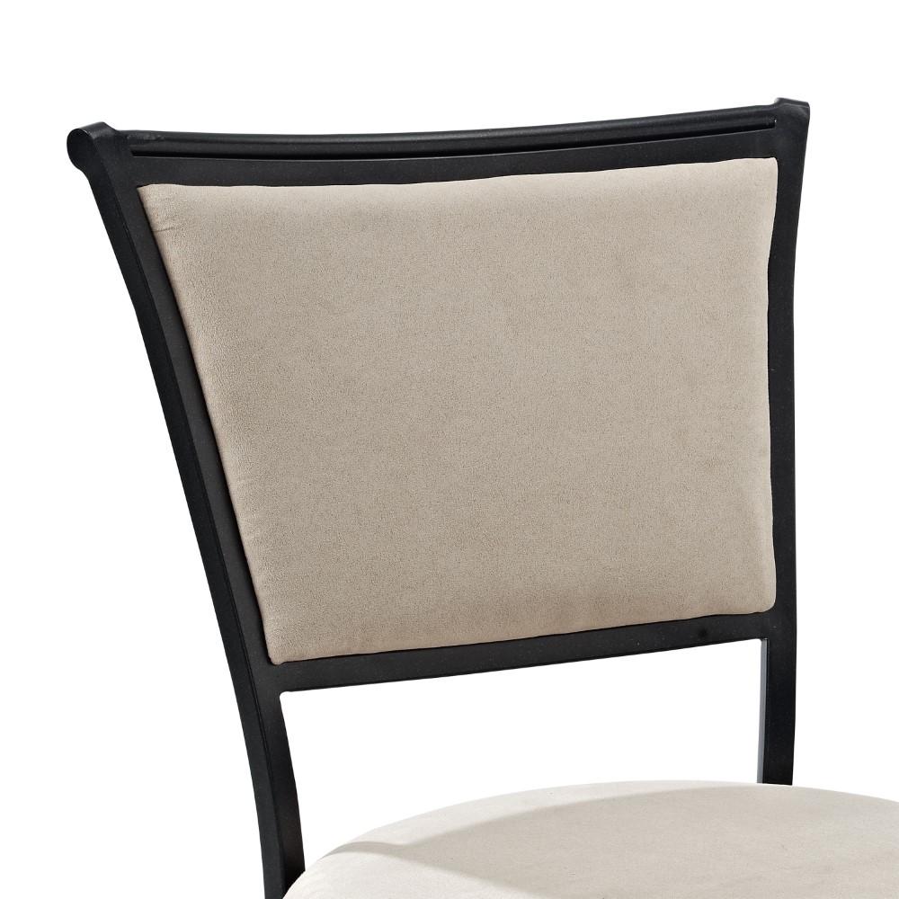 Crosley Furniture - Rachel Bar Stool - CF520030BK-WH veiw 2
