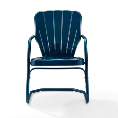 Crosley Furniture - Ridgeland Metal Chair (Set of 2) - CO1031-NV view 4
