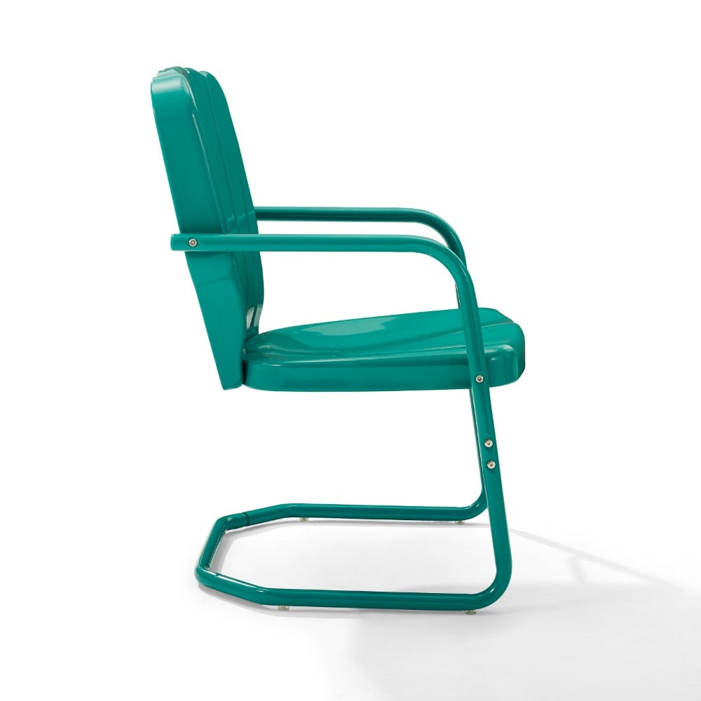 Crosley Furniture - Ridgeland Metal Chair (Set of 2) - CO1031-TU veiw 5