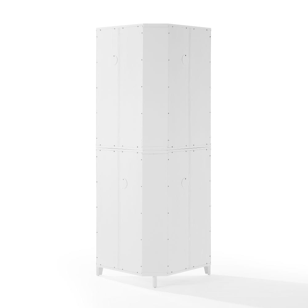 Crosley Furniture - Roarke Corner Kitchen Storage Pantry Cabinet - KF33057WH view 4