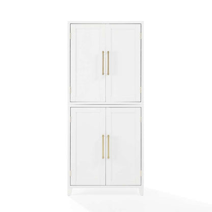 Crosley Furniture - Roarke Kitchen Pantry Storage Cabinet White - KF33051WH veiw 6