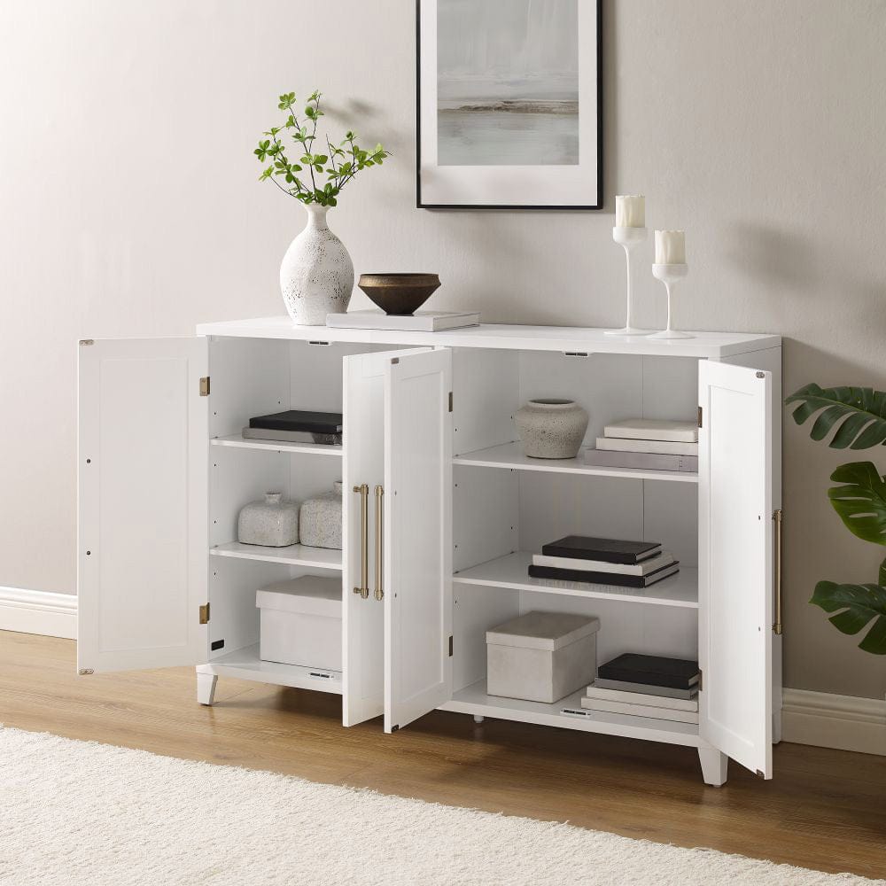 Crosley Furniture - Roarke Sideboard - KF33050WH view 8