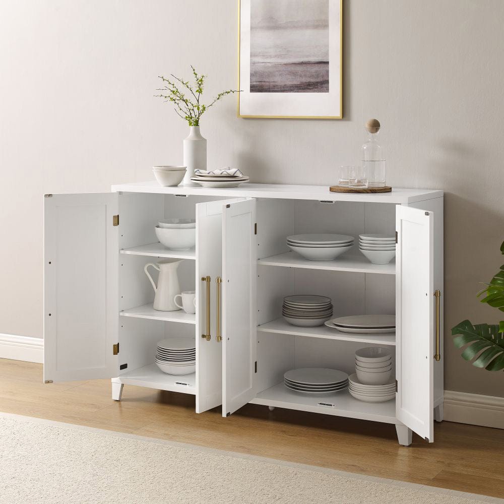Crosley Furniture - Roarke Sideboard - KF33050WH view 1