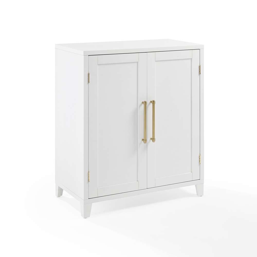 Crosley Furniture - Roarke Stackable Kitchen Pantry Storage Cabinet White - CF3130-WH veiw 1