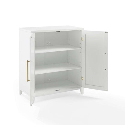 Crosley Furniture - Roarke Stackable Kitchen Pantry Storage Cabinet White - CF3130-WH veiw 7