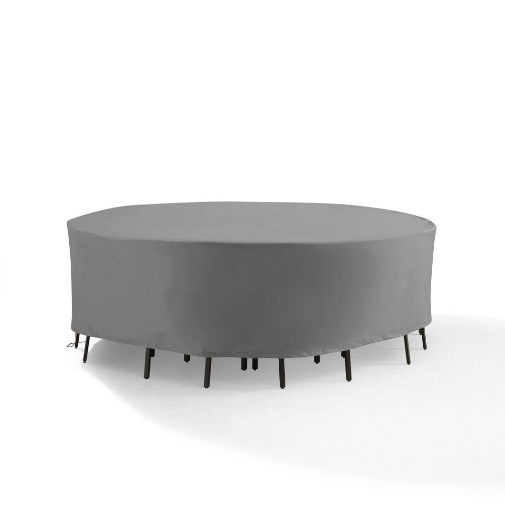 Crosley Furniture - Round Outdoor Furniture Cover For Patio Set - CO7521-GY view 1