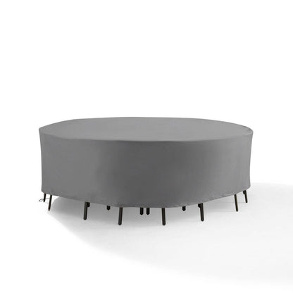 Crosley Furniture - Round Outdoor Furniture Cover For Patio Set - CO7521-GY view 1