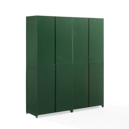 Crosley Furniture - Savannah 2-Piece Kitchen Storage Pantry Set - 2 Pantries - KF33020HG view 4