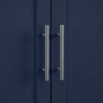 Crosley Furniture - Savannah 2-Piece Kitchen Storage Pantry Set Navy - 2 Pantries - KF33020NV veiw 10