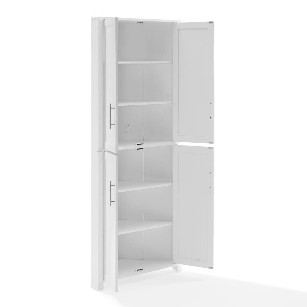 Crosley Furniture - Savannah Corner Pantry - CF3140-WH view 4